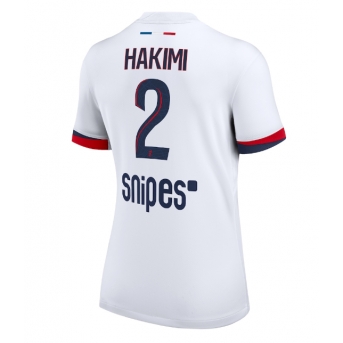 Billige Fotballdrakt Paris Saint-Germain Achraf Hakimi #2 Replika Bortedrakt Dame 2025-26 Kortermet